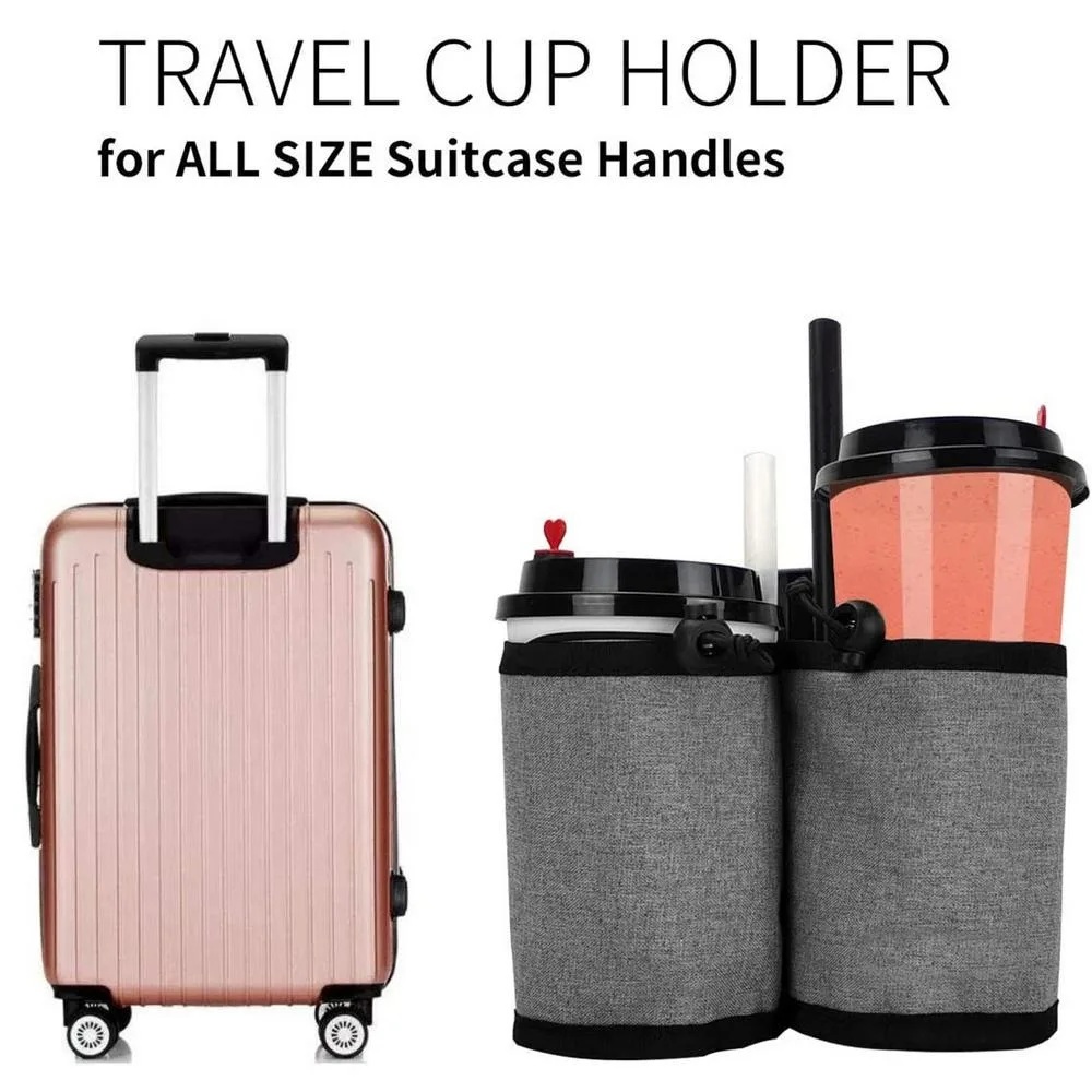 Travel Accessories Useful - New Luggage Handle Water Bottle Holder