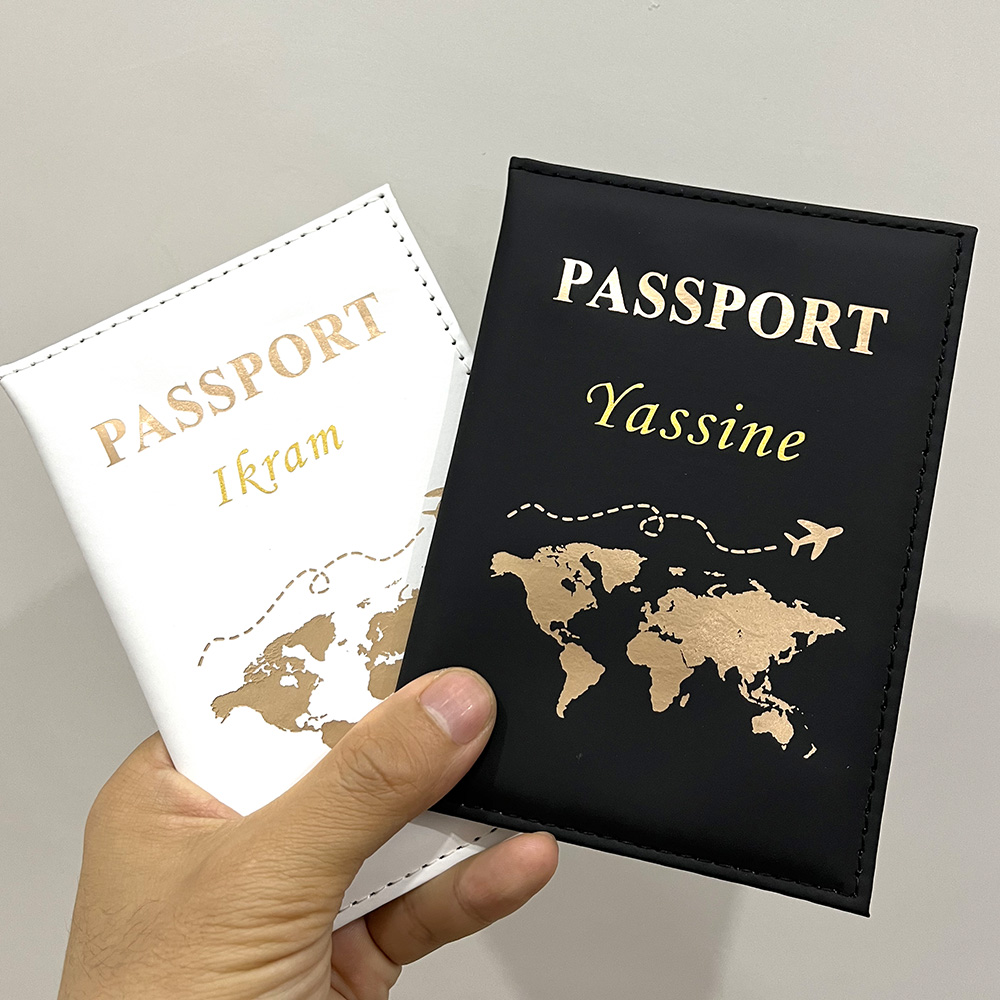 Travel Accessories Plane - New Cute Personalized Passport Cover Plane