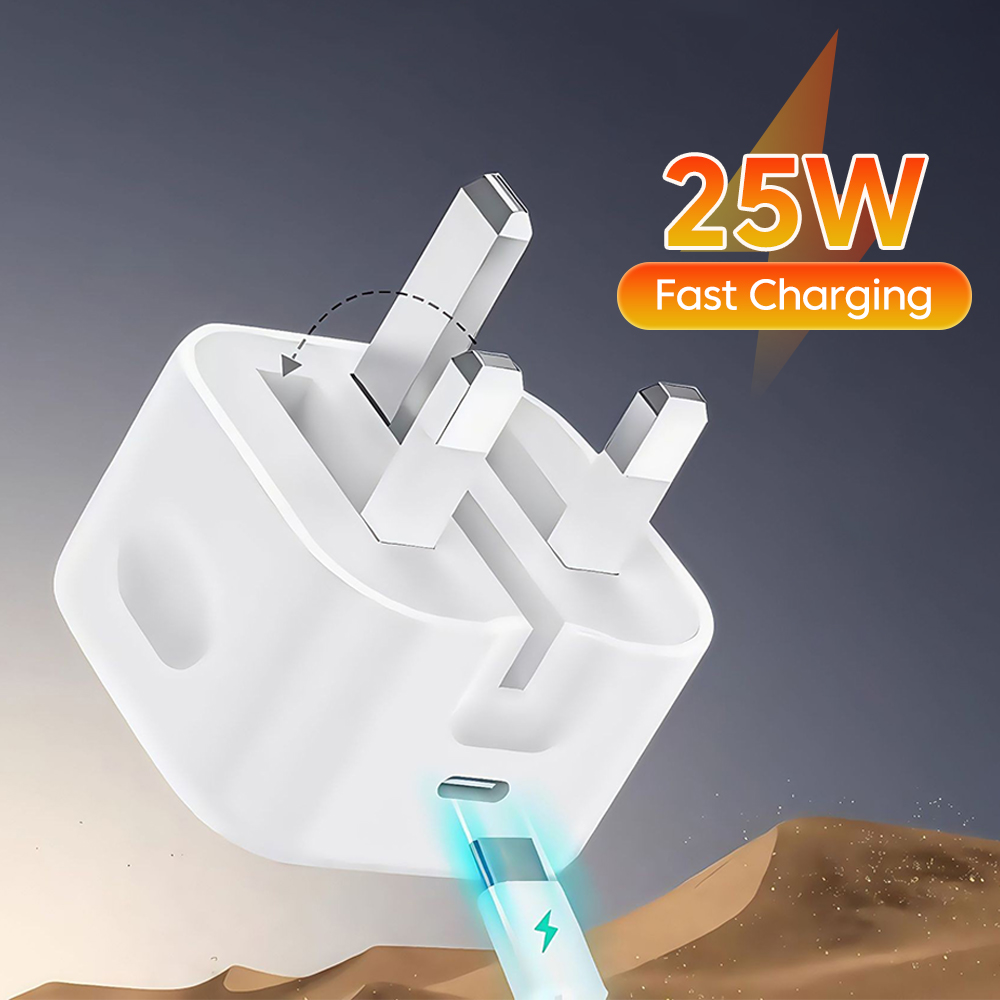 Travel Accessories Iphone - British Standard Charger 25W Super Fast