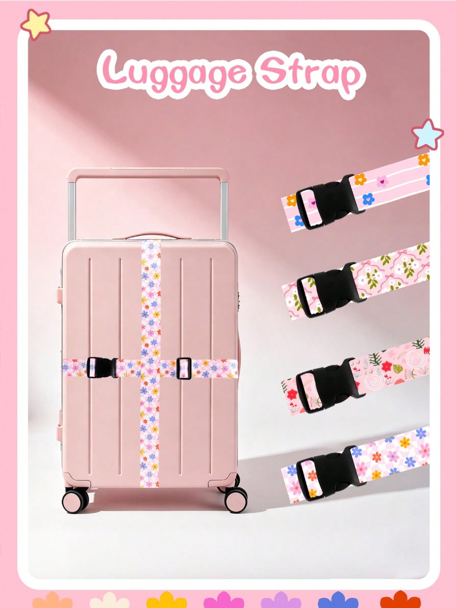 Travel Accessories Plane - Adjustable Luggage Strap for Suitcase, Cute