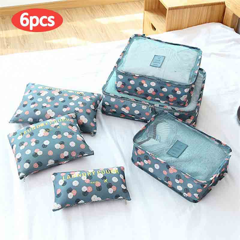 Travel Accessories Plane - 6 PCS Travel Storage Bag Set