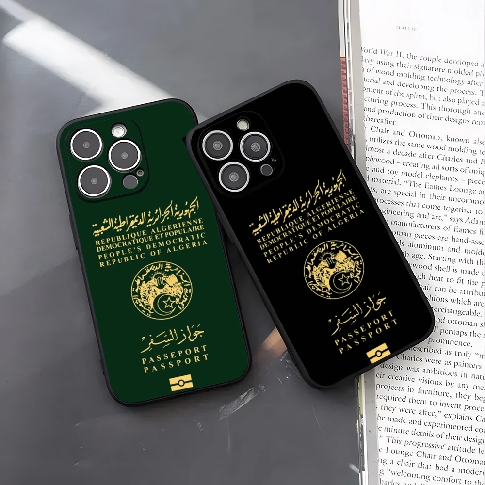 Algeria Map Flag Passport Phon - Travel Accessories Iphone recension och pris