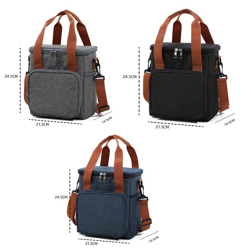 Thermal Lunch Bag Portable Ins - Travel Accessories Officeworks recension och pris