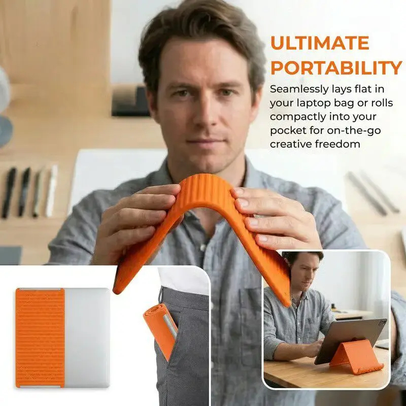 Silicone Foldable Phone Stand  - Travel Accessories Iphone recension och pris