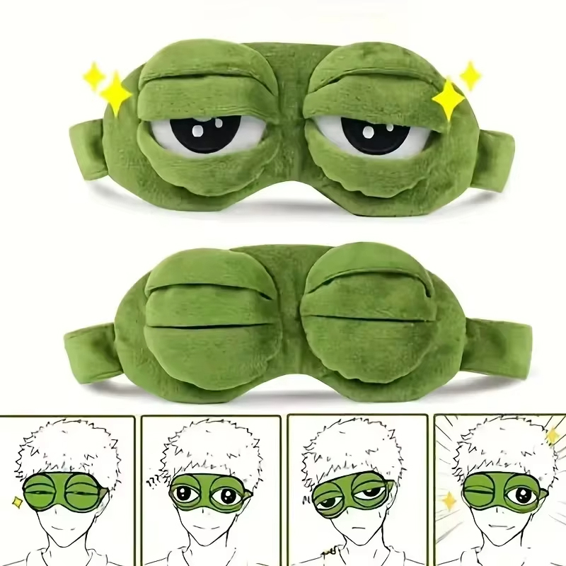 Frog Shaped Eye Mask Party Gam - Travel Accessories For Women recension och pris
