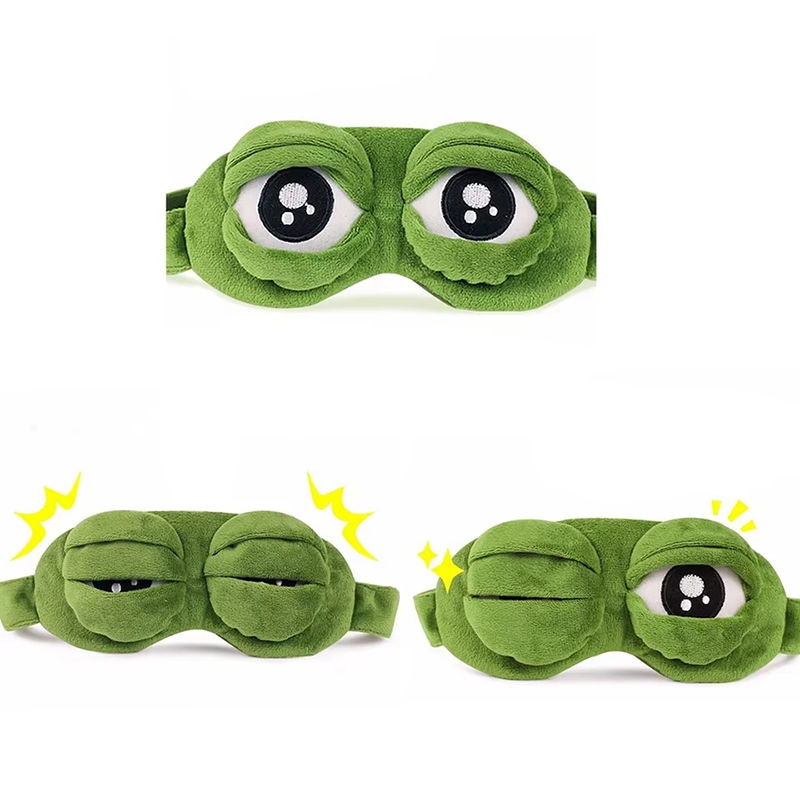Frog Shaped Eye Mask Party Gam - Travel Accessories For Women recension och pris