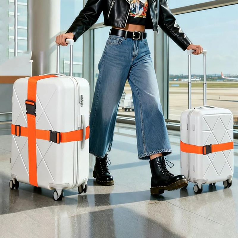 NEW Straight Shaped Luggage St - Travel Accessories Plane recension och pris