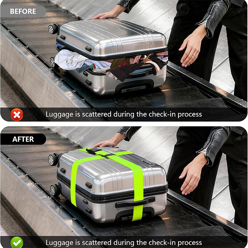 NEW Straight Shaped Luggage St - Travel Accessories Plane recension och pris