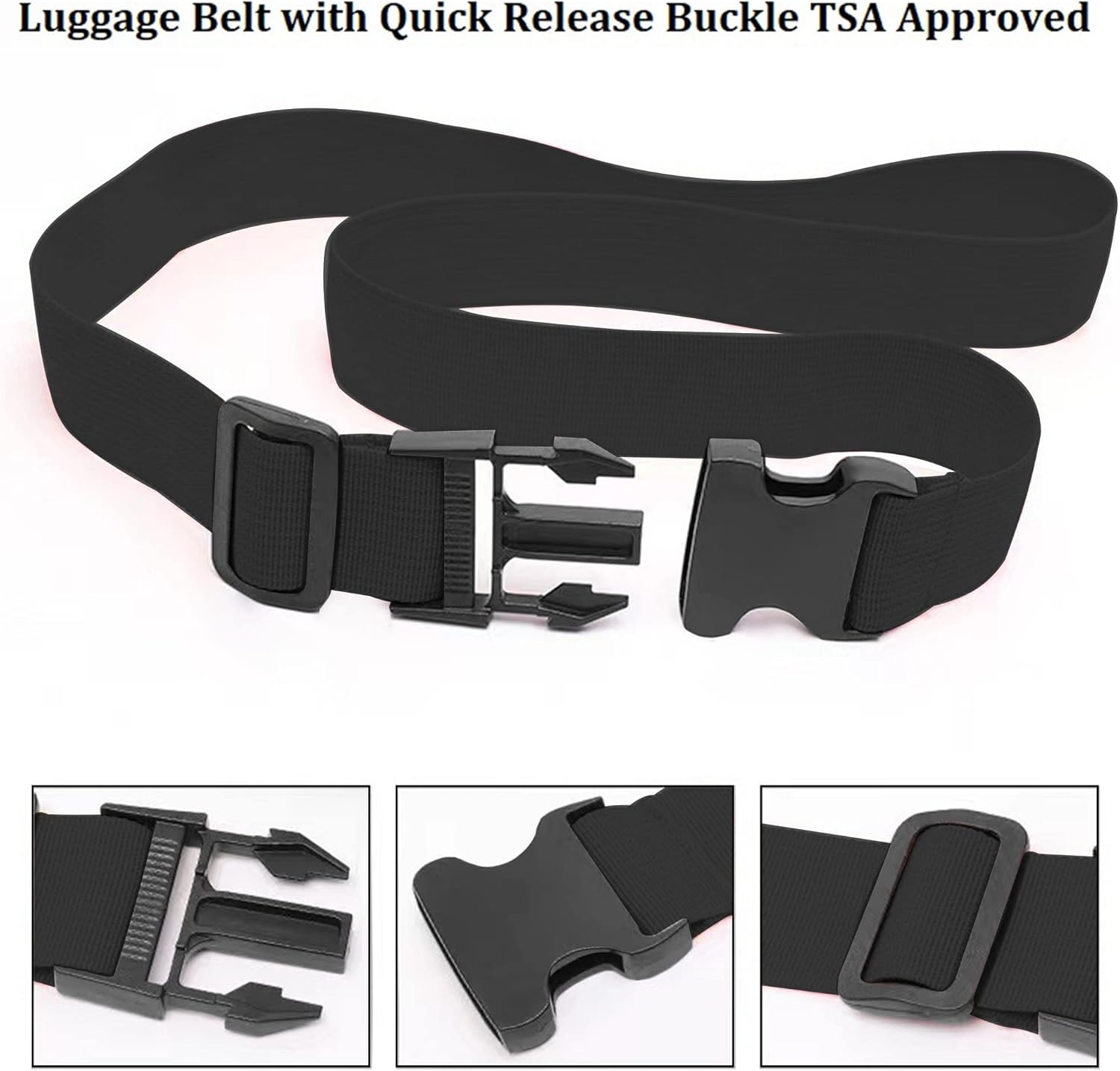 2 Pack Adjustable Luggage Stra - Travel Accessories Plane recension och pris