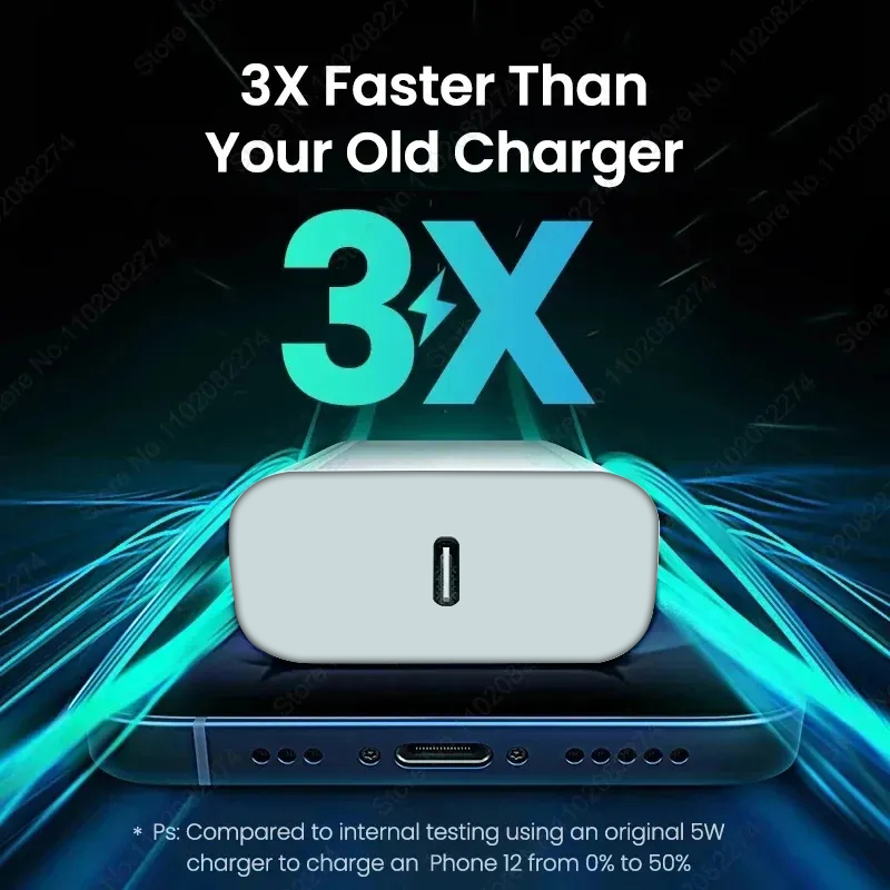 PD 30W Fast Charger For Apple  - Travel Accessories Iphone recension och pris