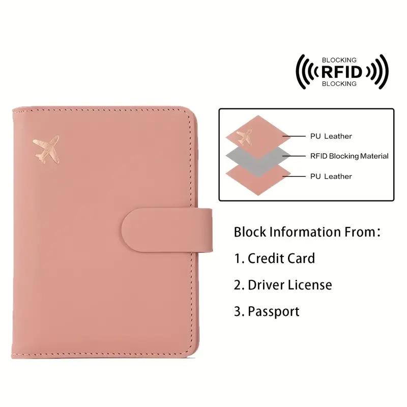 Waterproof Leather Passport Ho - Travel Accessories Plane recension och pris