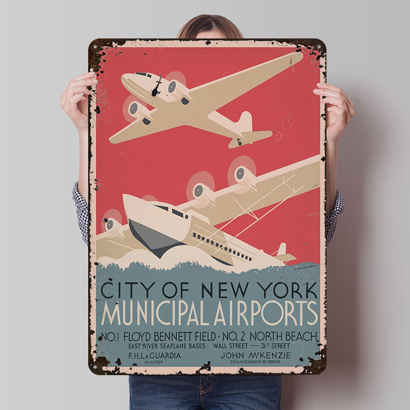 Vintage NYC New York Airports  - Travel Accessories Nyc recension och pris