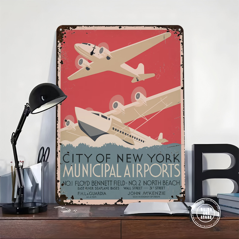 Vintage NYC New York Airports  - Travel Accessories Nyc recension och pris