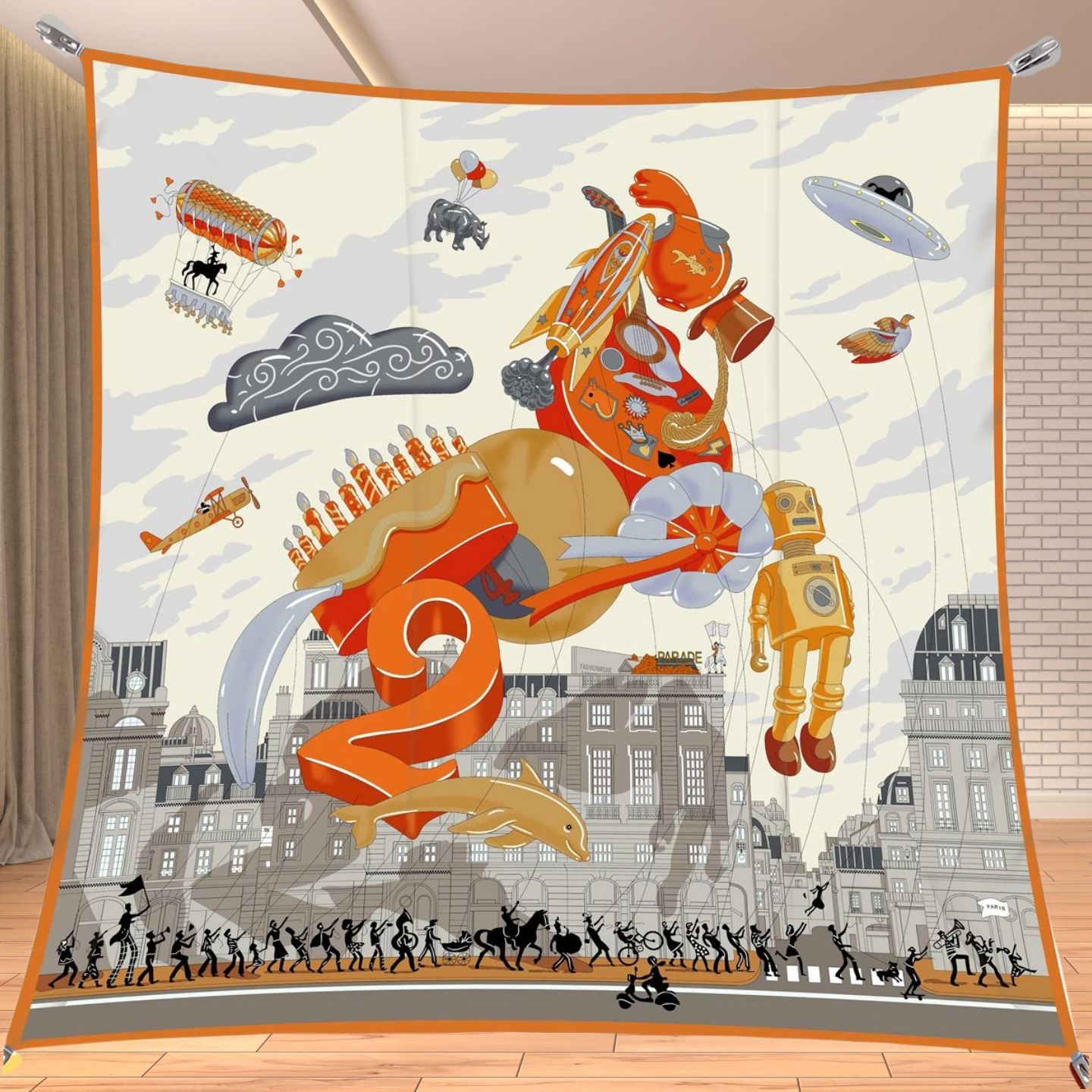 90cm Twill Silk Like Square Sc - Travel Accessories For Women recension och pris