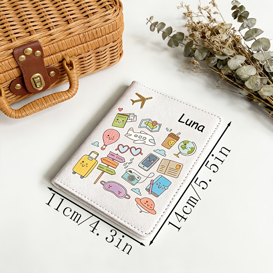 Custom Name Text Passport Hold - Travel Accessories Useful recension och pris
