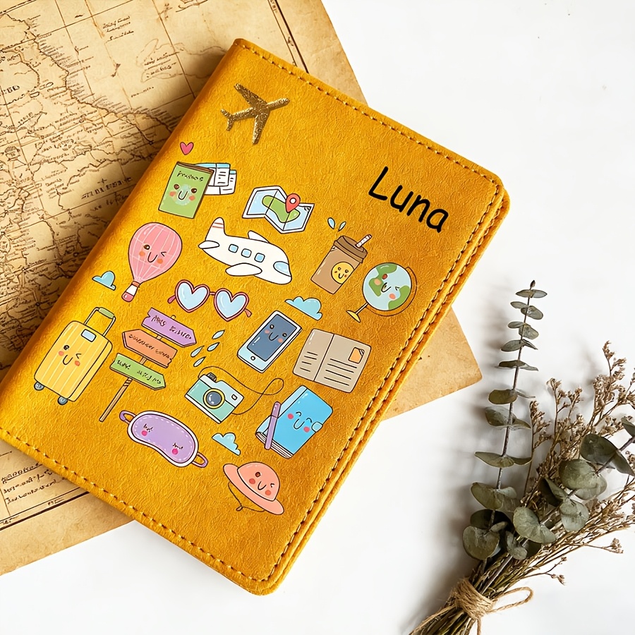 Custom Name Text Passport Hold - Travel Accessories Useful recension och pris