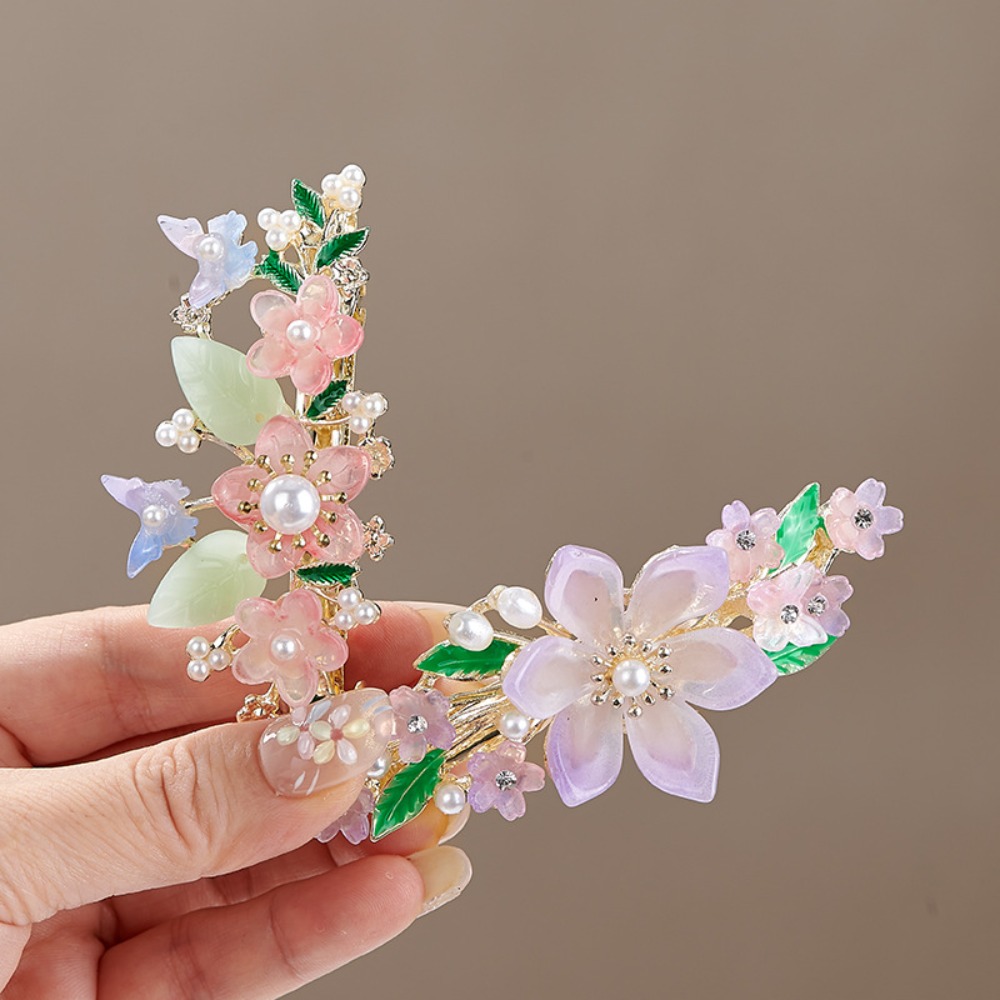 Chinese Style Floral Pearl Spr - Travel Accessories For Women recension och pris