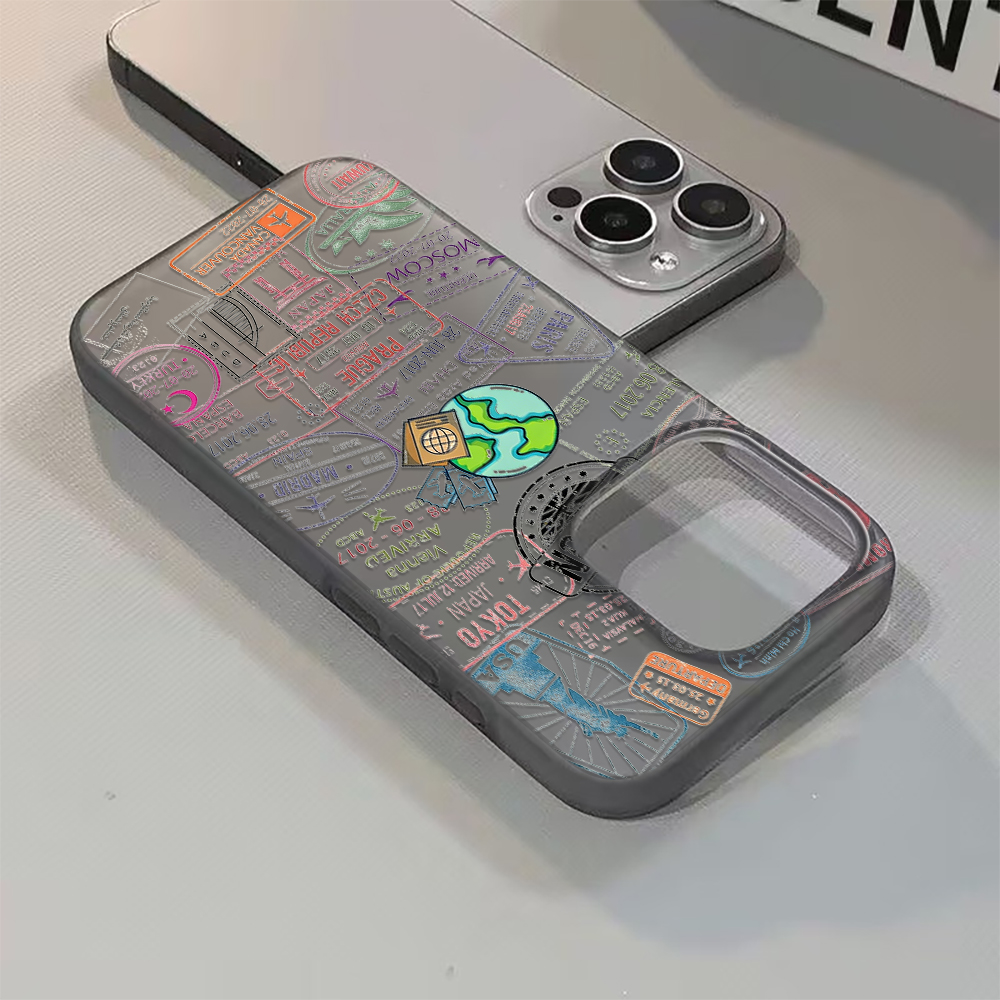 Vintage Travel Passport Stamp  - Travel Accessories Iphone recension och pris