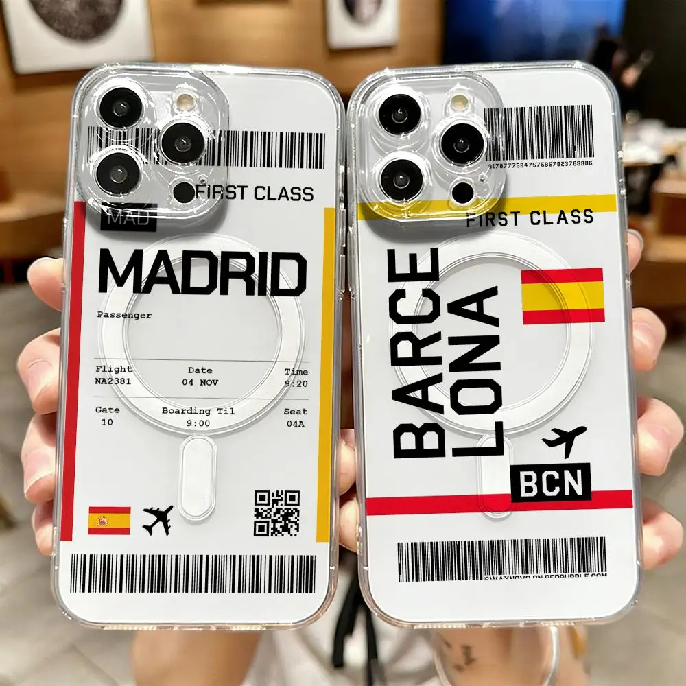 Travel Plane Ticket Spain Phon - Travel Accessories Iphone recension och pris
