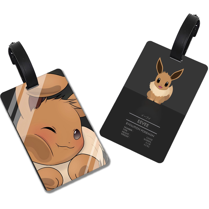 Pokemons Cartoon Luggage Tag K - Travel Accessories For Women recension och pris