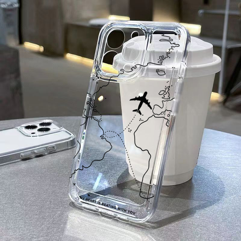 Travel-nspired Airplane Route  - Travel Accessories Iphone recension och pris