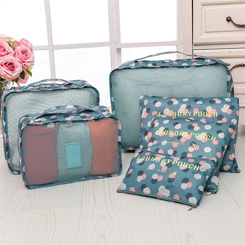 6 PCS Travel Storage Bag Set f - Travel Accessories Plane recension och pris