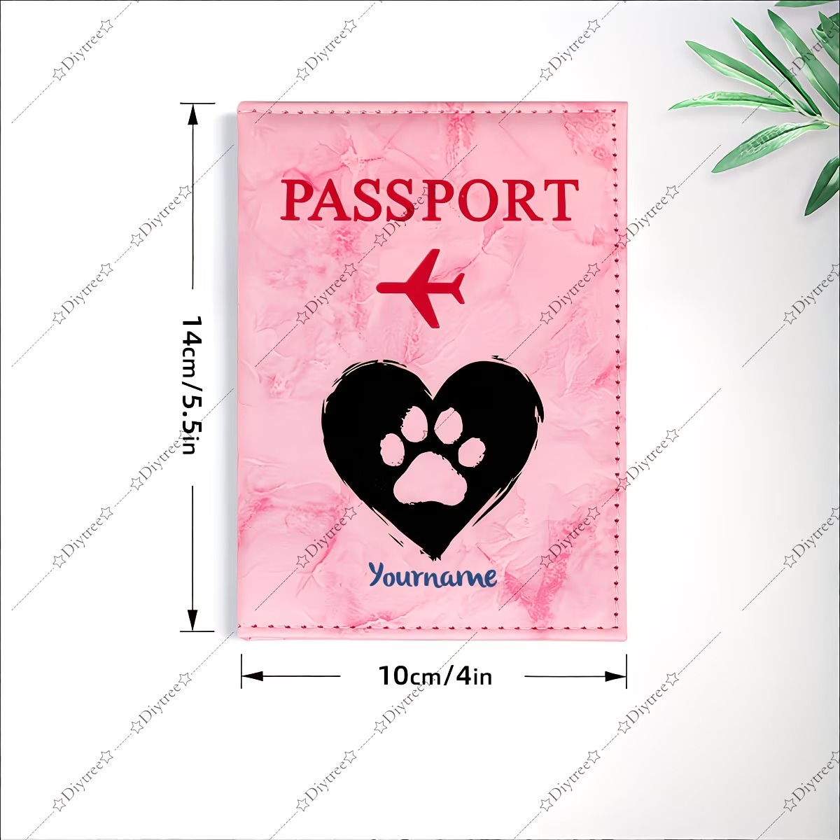 Custom Heart And Paw Print Pet - Travel Accessories Useful recension och pris