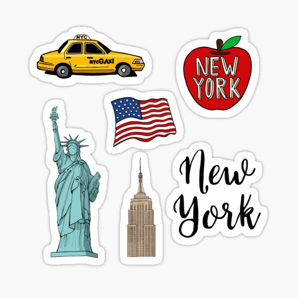 New York Travel Nyc  5PCS Stic - Travel Accessories Nyc recension och pris