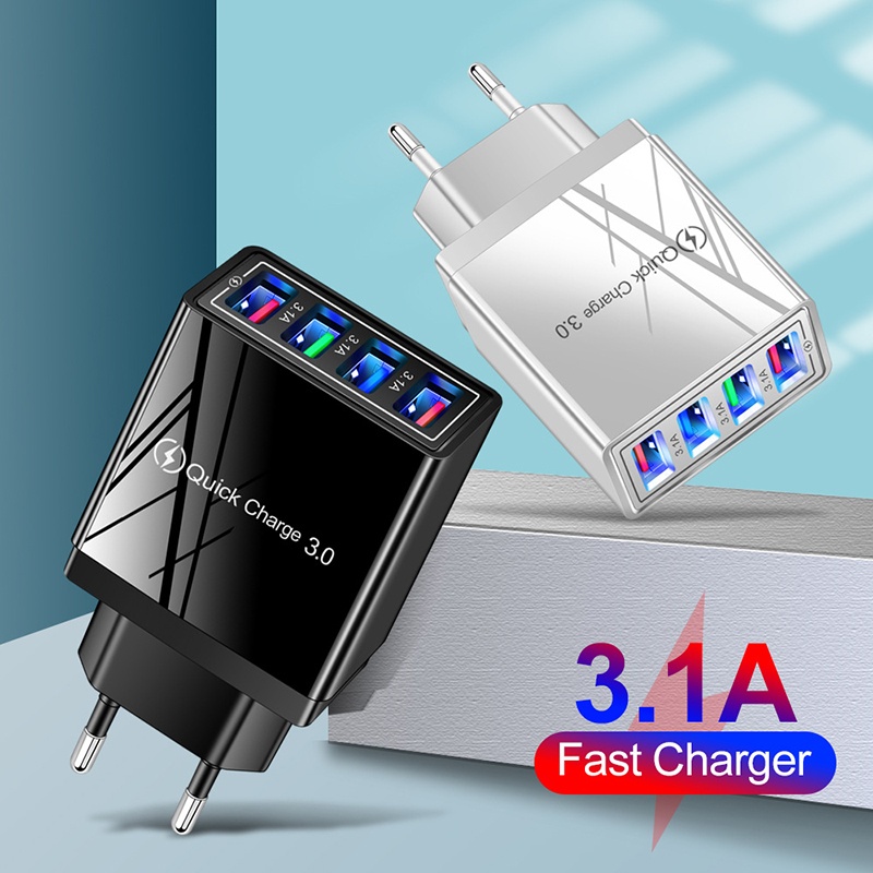 Quick Charge 3.0 EU US Plug US - Travel Accessories Iphone recension och pris
