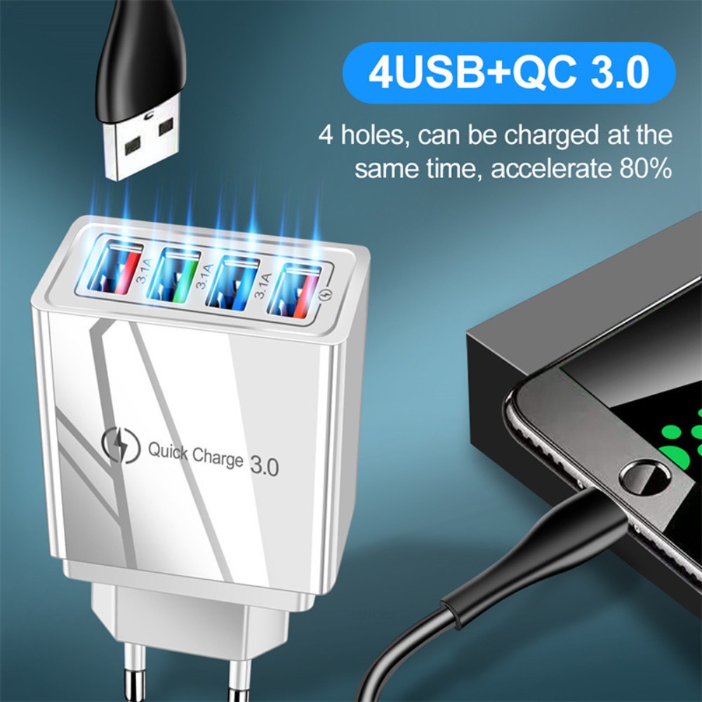Quick Charge 3.0 EU US Plug US - Travel Accessories Iphone recension och pris